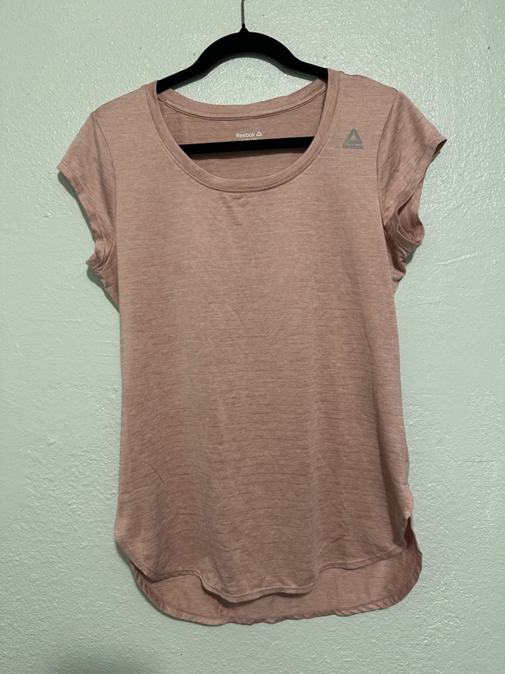 Reebok Women's Short Sleeve Scoop Tee - Dusty Mauve